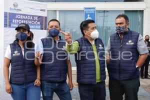 SAN ANDRÉS CHOLULA . JORNADA DE REFORESTACIÓN