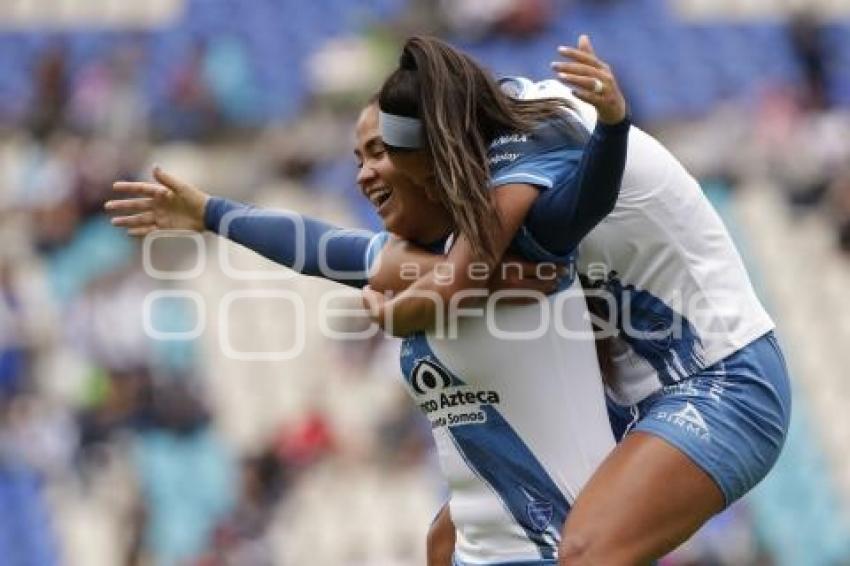 FÚTBOL FEMENIL . PUEBLA VS SAN LUIS