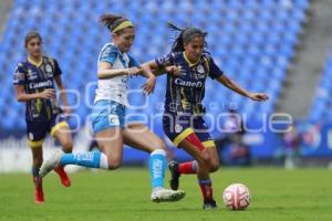 FÚTBOL FEMENIL . PUEBLA VS SAN LUIS