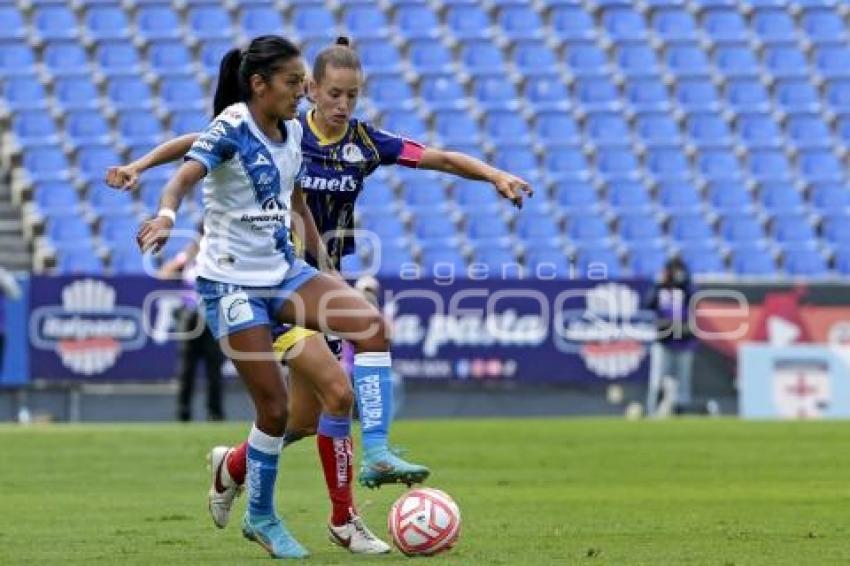FÚTBOL FEMENIL . PUEBLA VS SAN LUIS
