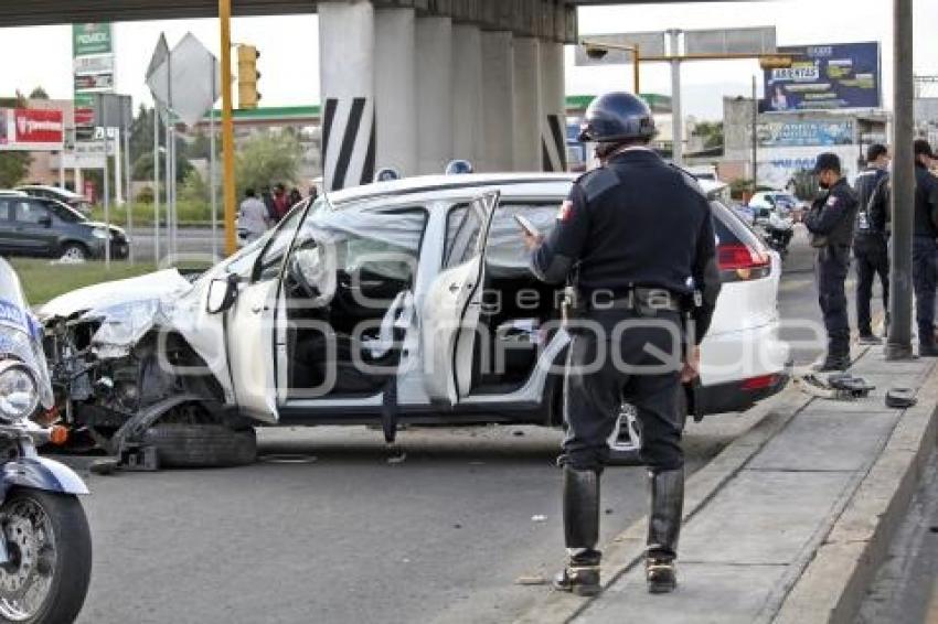 TLAXCALA . ACCIDENTE AUTOMOVILÍSTICO