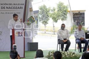 TEHUACÁN . REHABILITACIÓN VIALIDAD