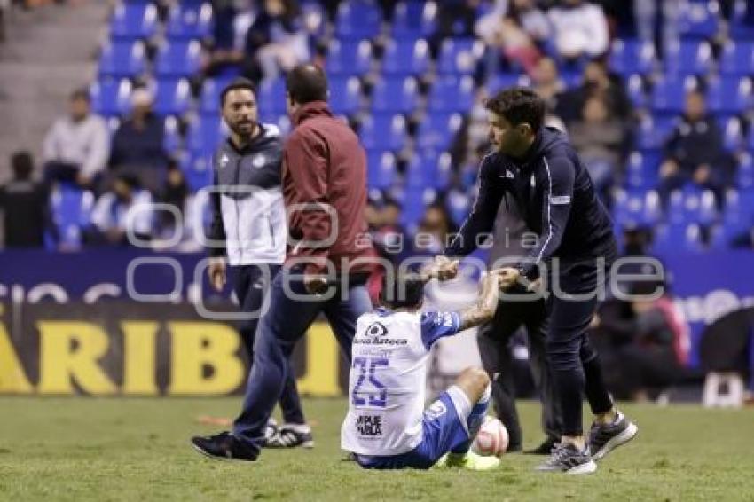 FÚTBOL . PUEBLA VS SAN LUIS