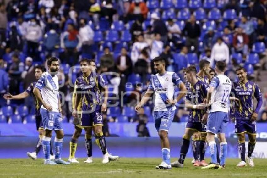 FÚTBOL . PUEBLA VS SAN LUIS