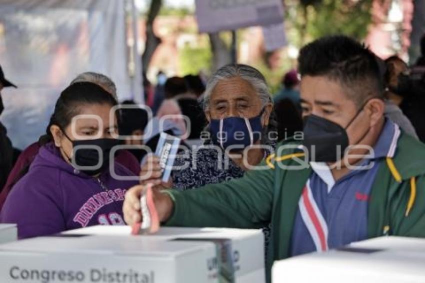 MORENA . CHOLULA . ELECCIÓN CONSEJEROS