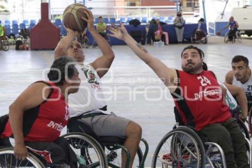 BÁSQUETBOL . SILLAS DE RUEDAS