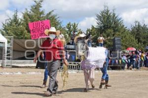 TLAXCALA . CARRERA DE BURROS