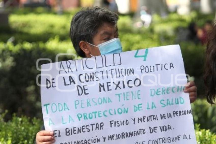 TLAXCALA . MANIFESTACIÓN SINDICATOS