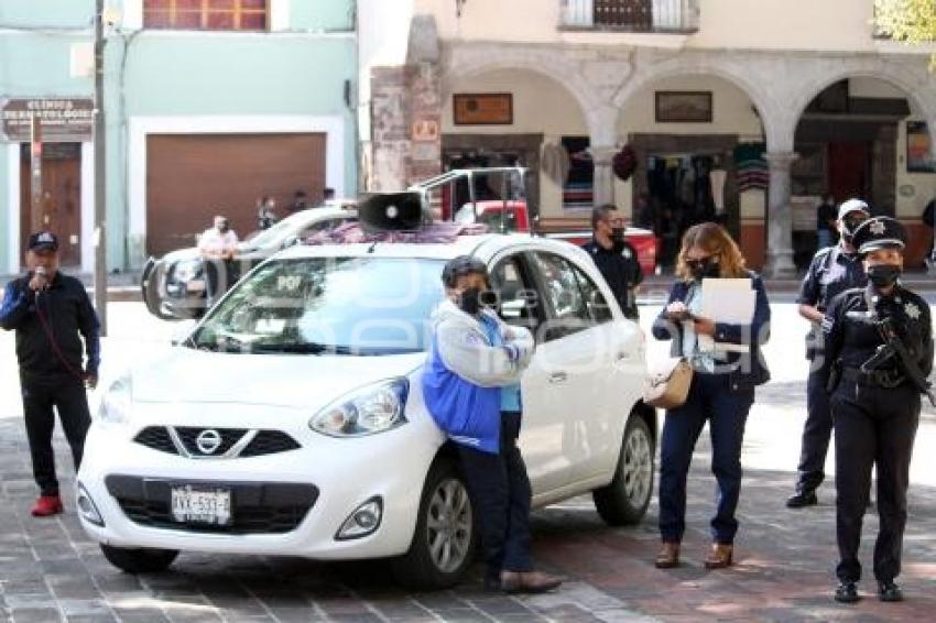 TLAXCALA . MANIFESTACIÓN SINDICATOS