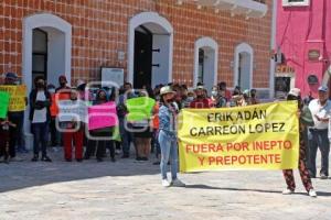 ATLIXCO . MANIFESTACIÓN