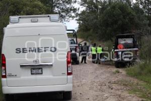 TLAXCALA . LEVANTAMIENTO DE CADÁVER 