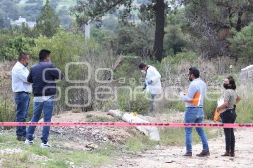 TLAXCALA . LEVANTAMIENTO DE CADÁVER 