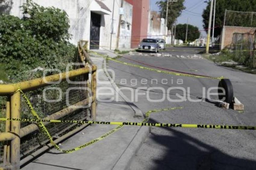 PUENTE CON DAÑOS ESTRUCTURALES