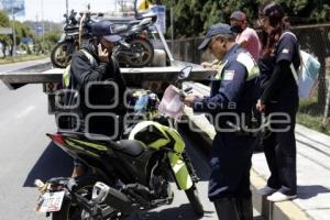 POLICIA . OPERATIVO DE MOTOCICLETAS 