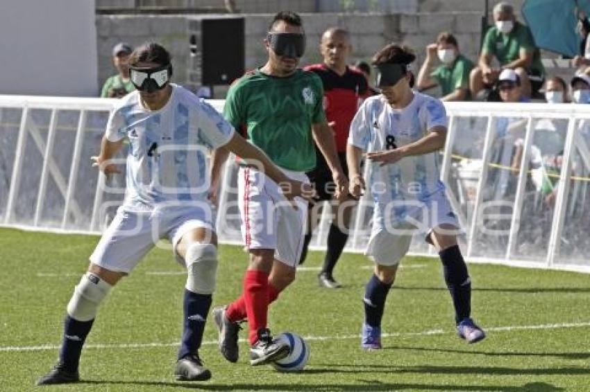 IBSA BLIND FOOTBALL . MÉXICO VS ARGENTINA