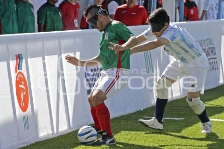 IBSA BLIND FOOTBALL . MÉXICO VS ARGENTINA