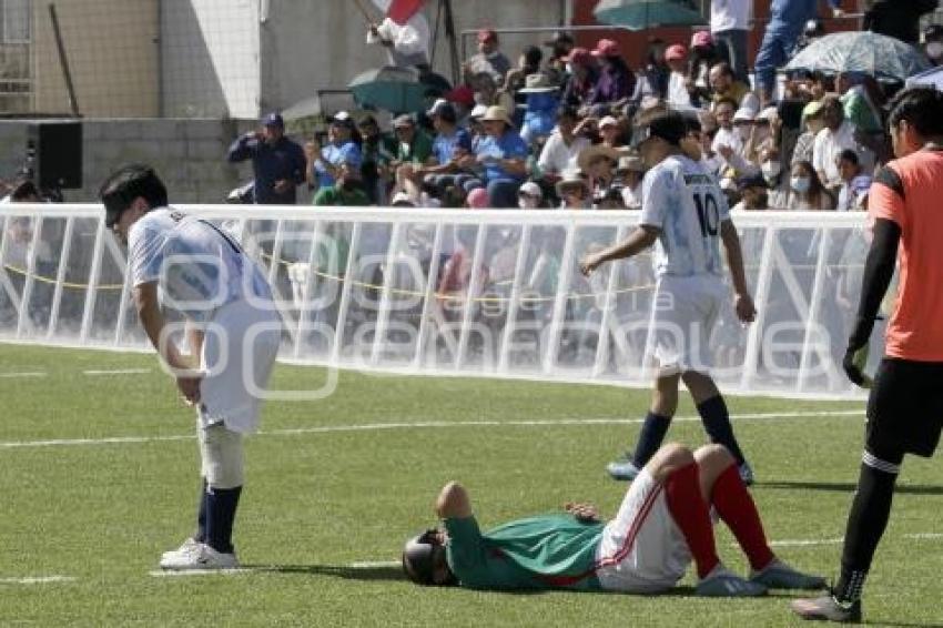 IBSA BLIND FOOTBALL . MÉXICO VS ARGENTINA