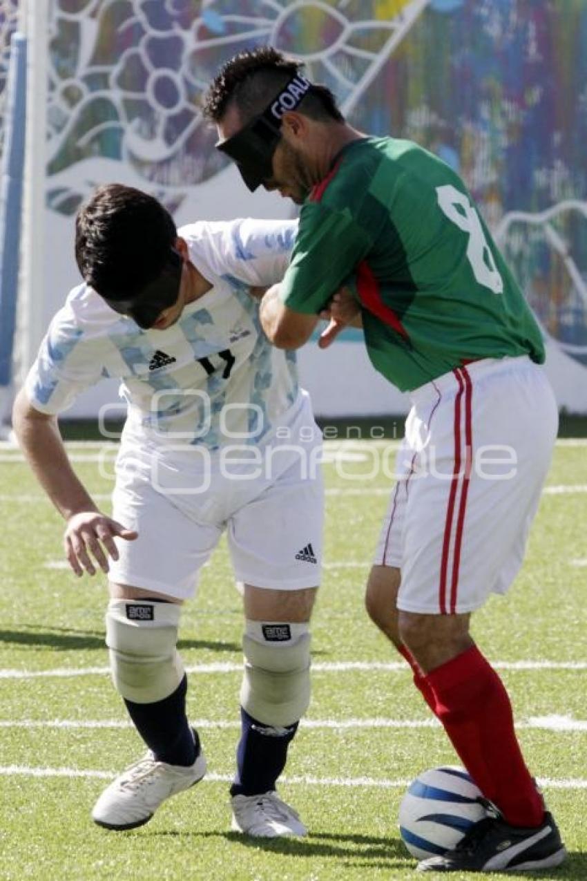 IBSA BLIND FOOTBALL . MÉXICO VS ARGENTINA