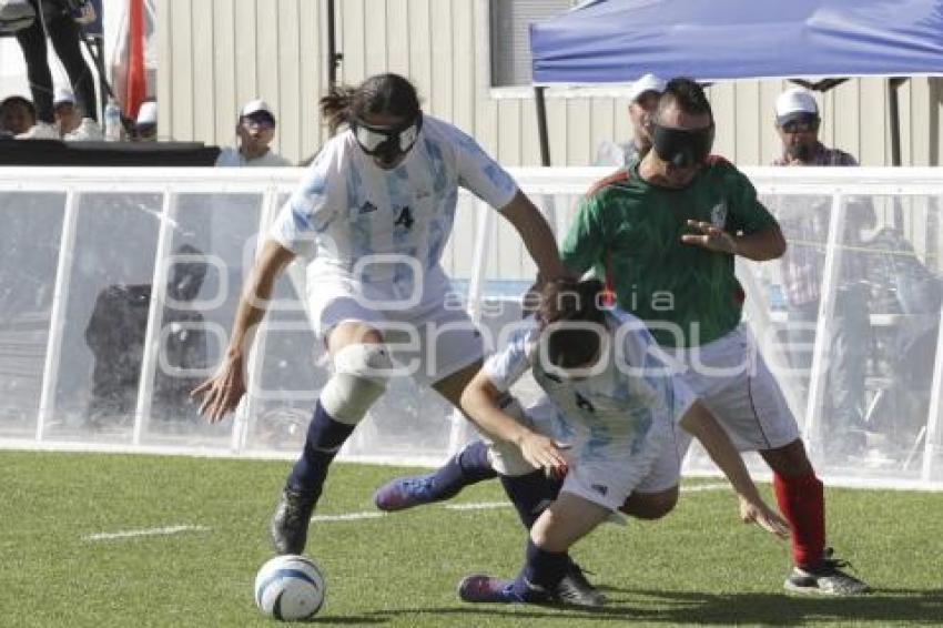 IBSA BLIND FOOTBALL . MÉXICO VS ARGENTINA