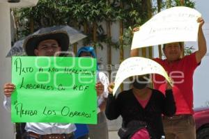 ATLIXCO . MANIFESTACIÓN