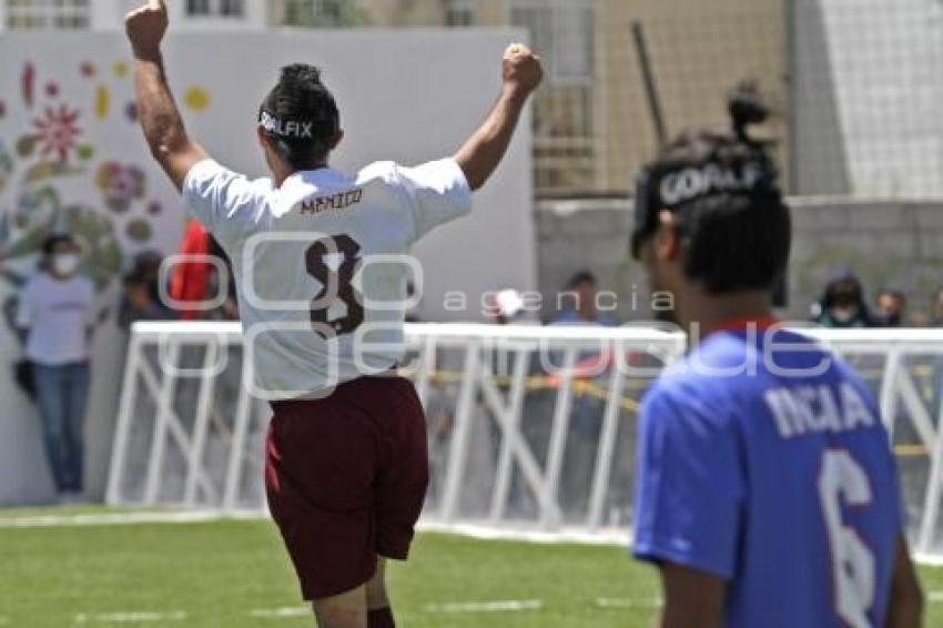 IBSA BLIND FOOTBALL . MÉXICO VS INDIA