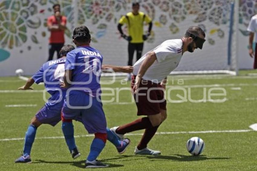 IBSA BLIND FOOTBALL . MÉXICO VS INDIA