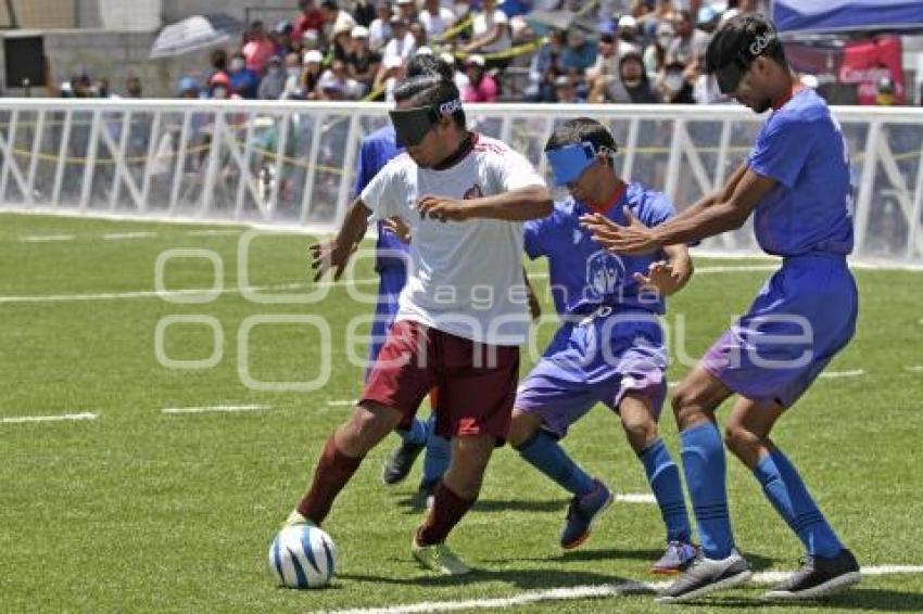 IBSA BLIND FOOTBALL . MÉXICO VS INDIA