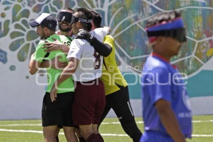 IBSA BLIND FOOTBALL . MÉXICO VS INDIA