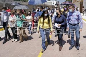 SAN PEDRO CHOLULA . CALLES ADOQUINADAS