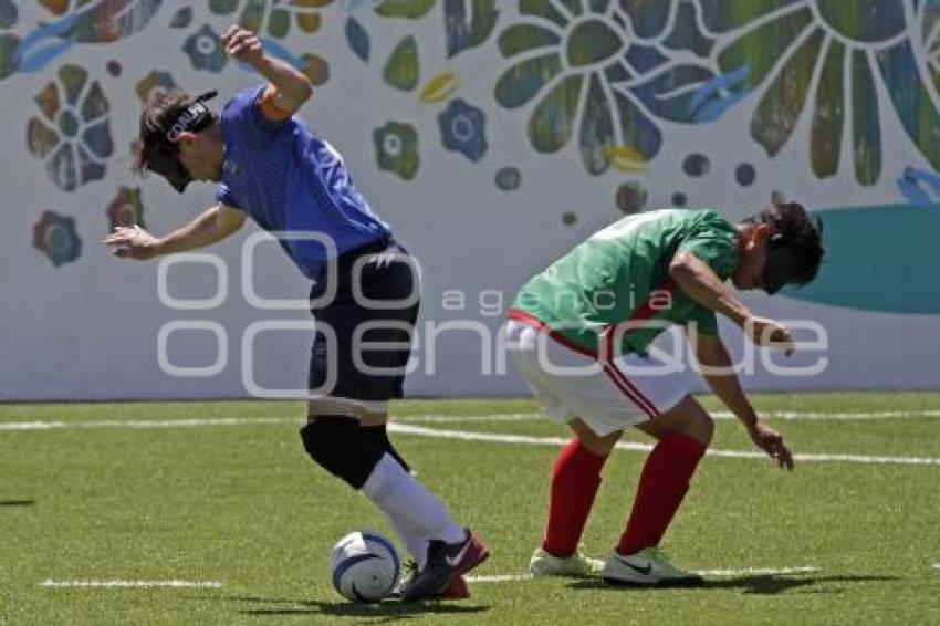 IBSA BLIND FOOTBALL . MÉXICO VS BRASIL