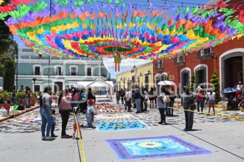 TLAXCALA . CONCURSO MINI ALFOMBRAS