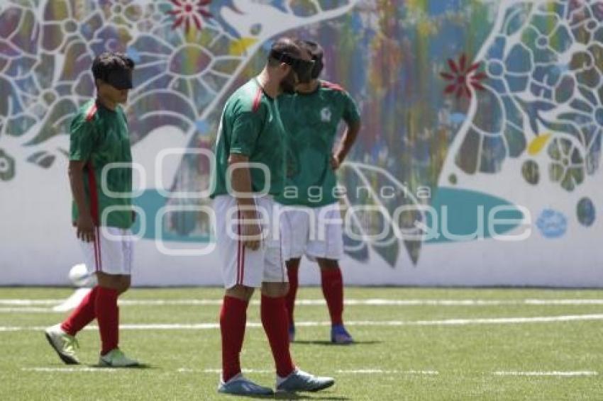 IBSA BLIND FOOTBALL . MÉXICO VS BRASIL