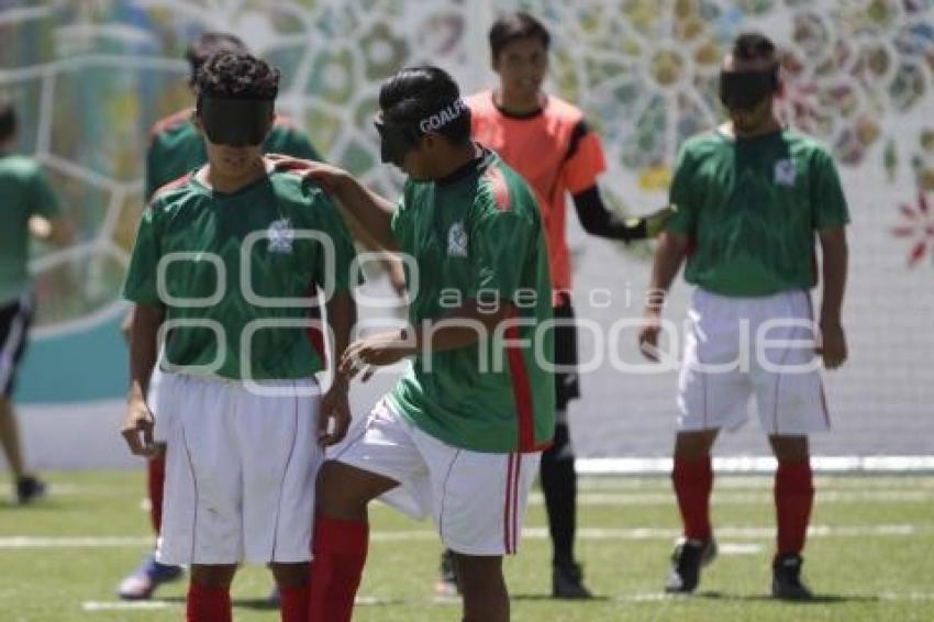 IBSA BLIND FOOTBALL . MÉXICO VS BRASIL