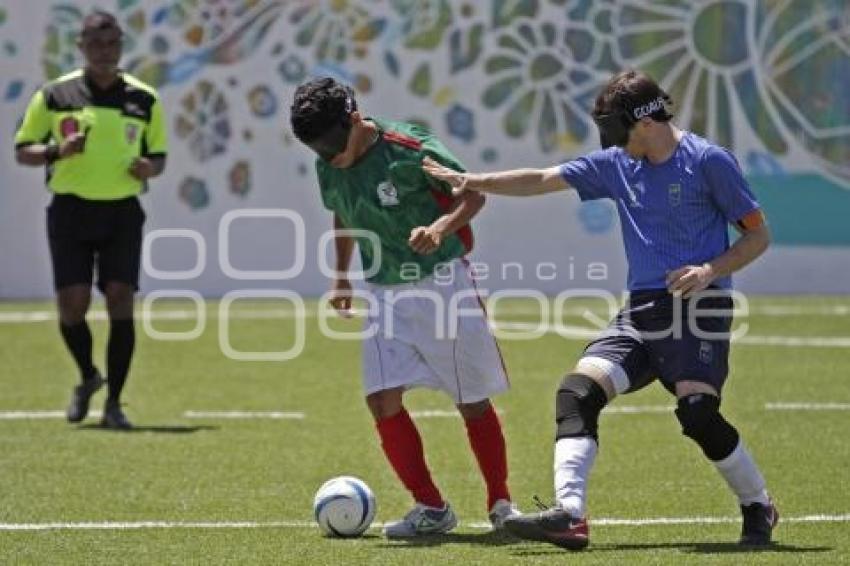 IBSA BLIND FOOTBALL . MÉXICO VS BRASIL