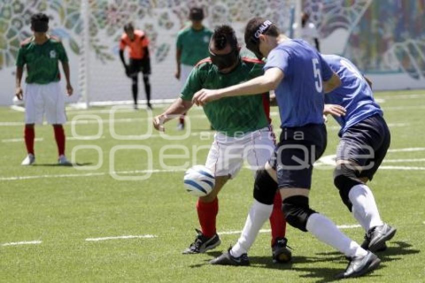 IBSA BLIND FOOTBALL . MÉXICO VS BRASIL