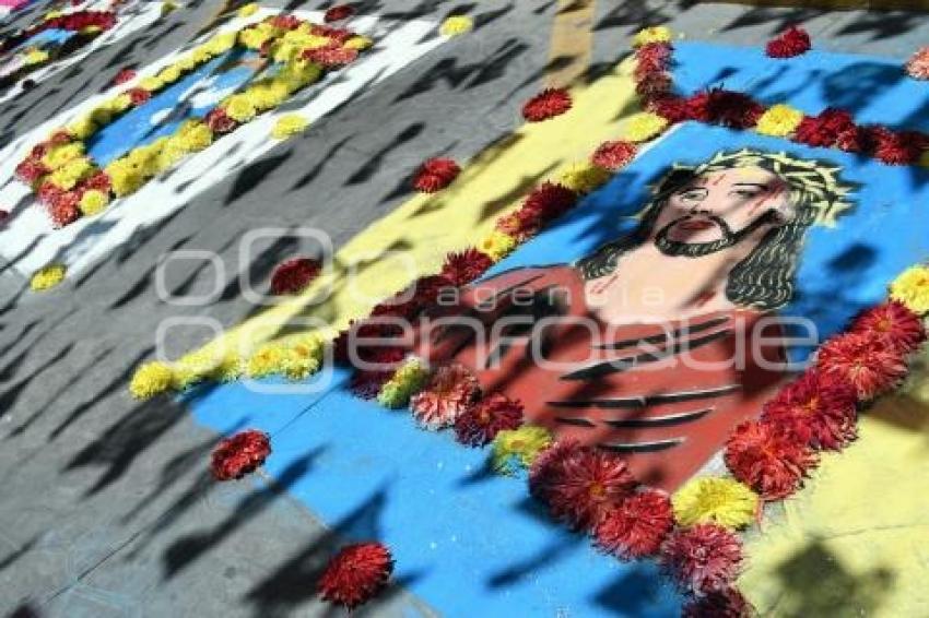 TLAXCALA . CONCURSO MINI ALFOMBRAS