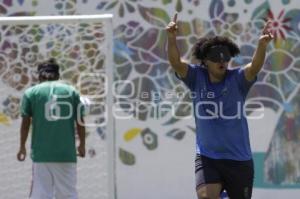 IBSA BLIND FOOTBALL . MÉXICO VS BRASIL