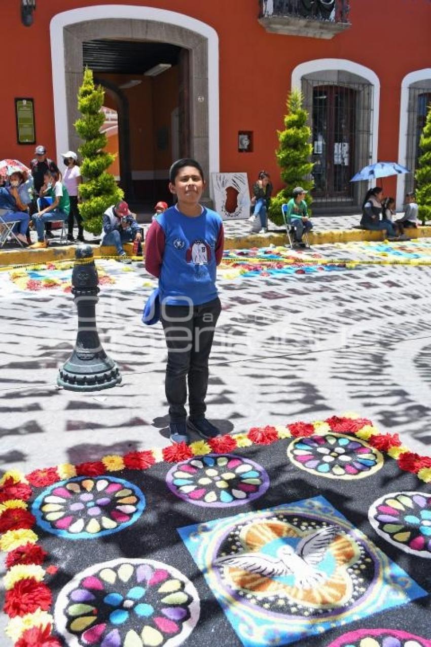 TLAXCALA . CONCURSO MINI ALFOMBRAS