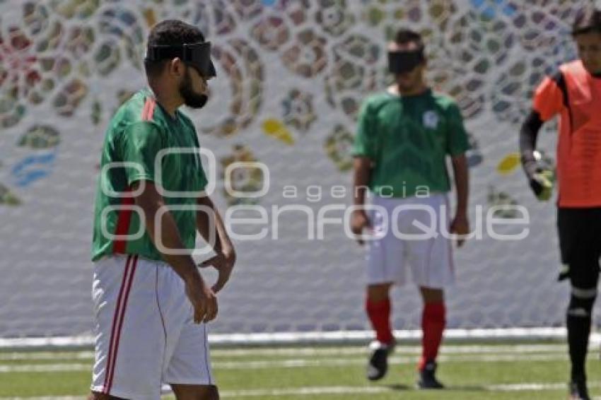 IBSA BLIND FOOTBALL . MÉXICO VS BRASIL