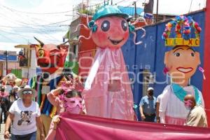 ATLIXCO . DESFILE DE MOJIGANGAS