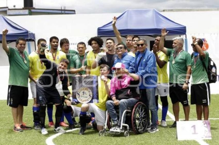 IBSA BLIND FOOTBALL . BRASIL  CAMPEÓN