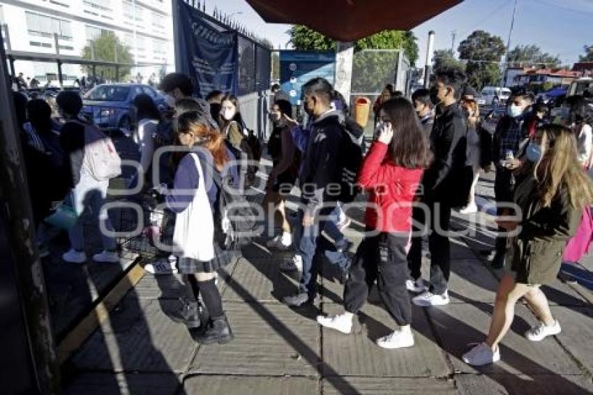 BUAP . REGRESO A CLASES