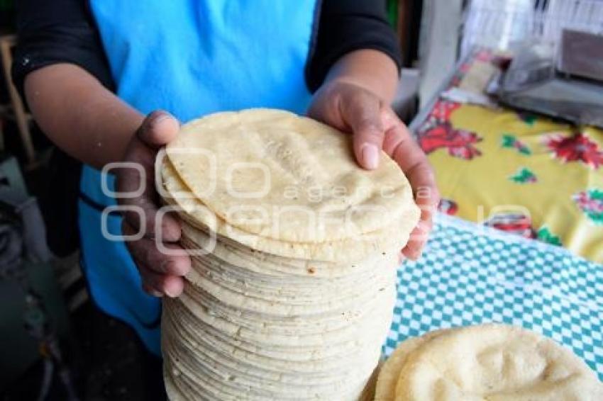 TLAXCALA . PRECIO TORTILLA