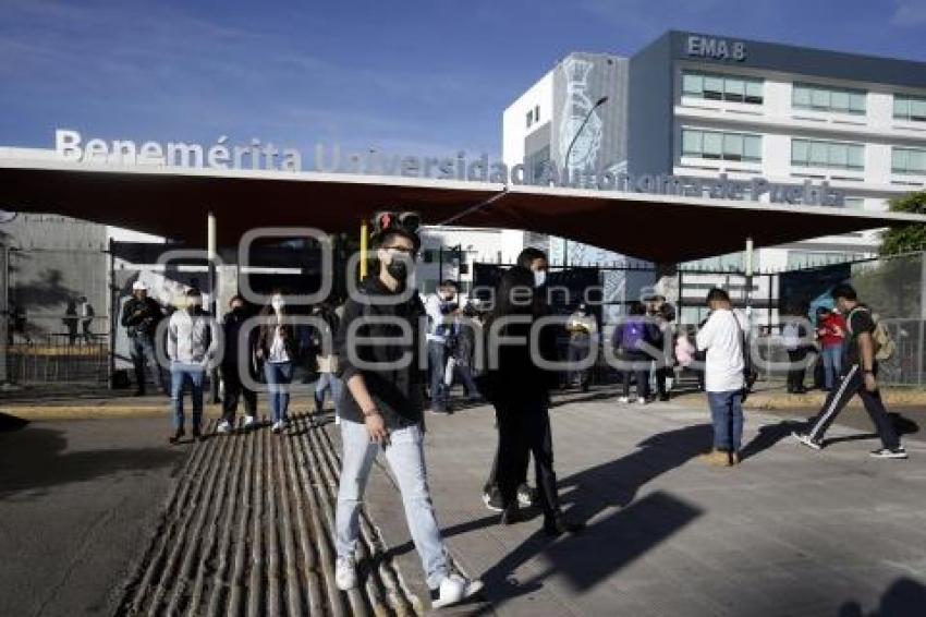 BUAP . REGRESO A CLASES