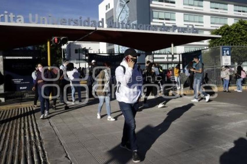 BUAP . REGRESO A CLASES