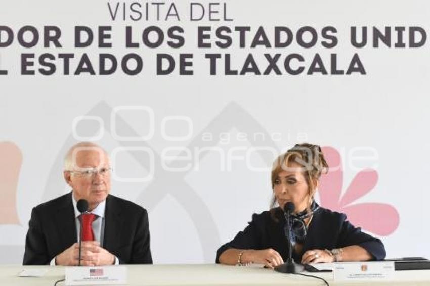 TLAXCALA . EMBAJADOR EE.UU