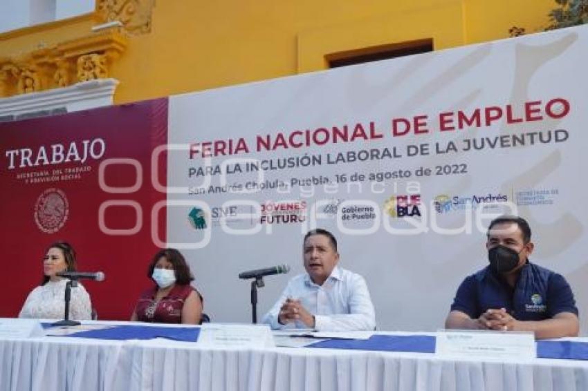 SAN ANDRÉS CHOLULA . FERIA DE EMPLEO