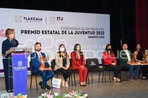 TLAXCALA . PREMIO ESTATAL JUVENTUD