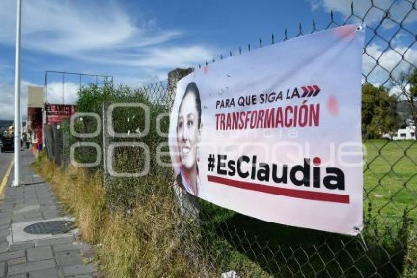 TLAXCALA . LONAS PROPAGANDA
