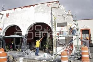 SAN PEDRO CHOLULA . REHABILITACIÓN PORTALES